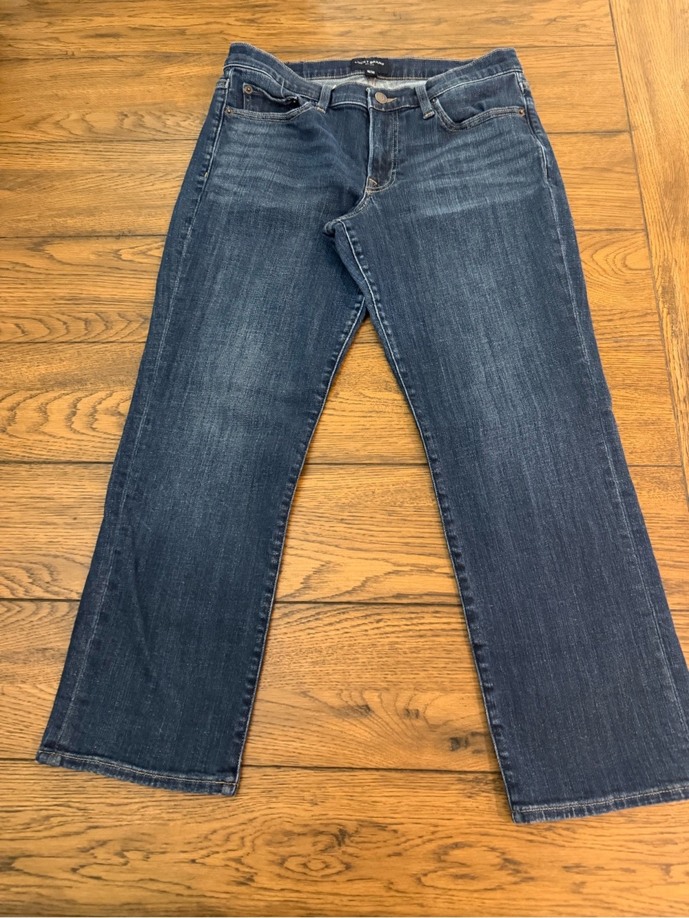 Lucky Brand Sweet Crop Mid-Rise Straight Blue Jeans Size 10/30